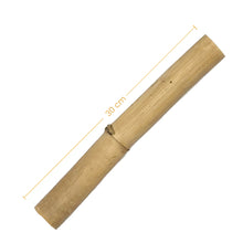 Cargar imagen en el visor de la galería, Bastón Bambú Natural Makrama 30 cm - 110 cm
