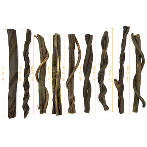 Bastón Madera Makrama 32cm - 36cm