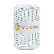 Cargar imagen en el visor de la galería, Cuerda Algodón 2mm Makrama 500gr Blanco
