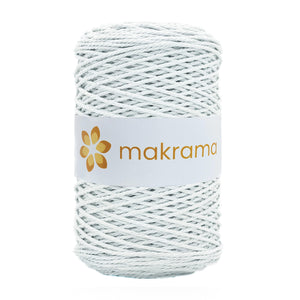 Cuerda Algodón 2mm Makrama 500gr Blanco
