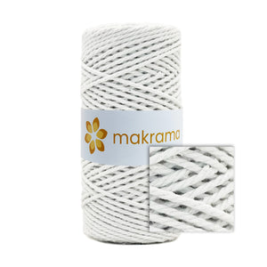 Cuerda Algodón 2mm Makrama 100m Blanco