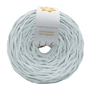 Hilaza Algodón 4mm Makrama 500gr Blanco