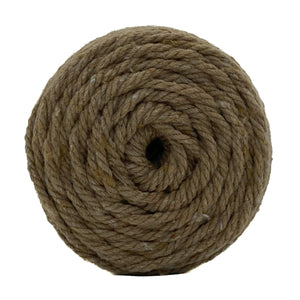 Cuerda Algodón 2mm Makrama 100m Café Caramelo