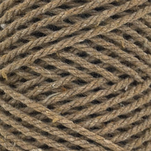 Cargar imagen en el visor de la galería, Cuerda Algodón 2mm Makrama 100m Café Caramelo
