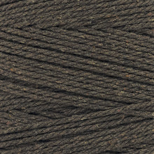 Cargar imagen en el visor de la galería, Cuerda Algodón 2mm Makrama 1kg Café Chocolate
