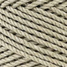 Cargar imagen en el visor de la galería, Cuerda Algodón 2mm Makrama 100m Café Latte
