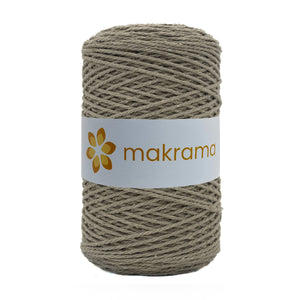 Cuerda Algodón 2mm Makrama 500gr Caqui