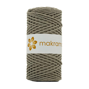 Cuerda Algodón 2mm Makrama 100m Caqui