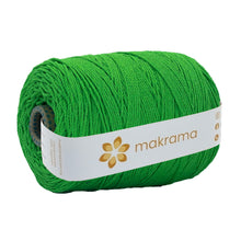 Cargar imagen en el visor de la galería, Cuerda Algodón 2mm Makrama 1kg Verde Limón
