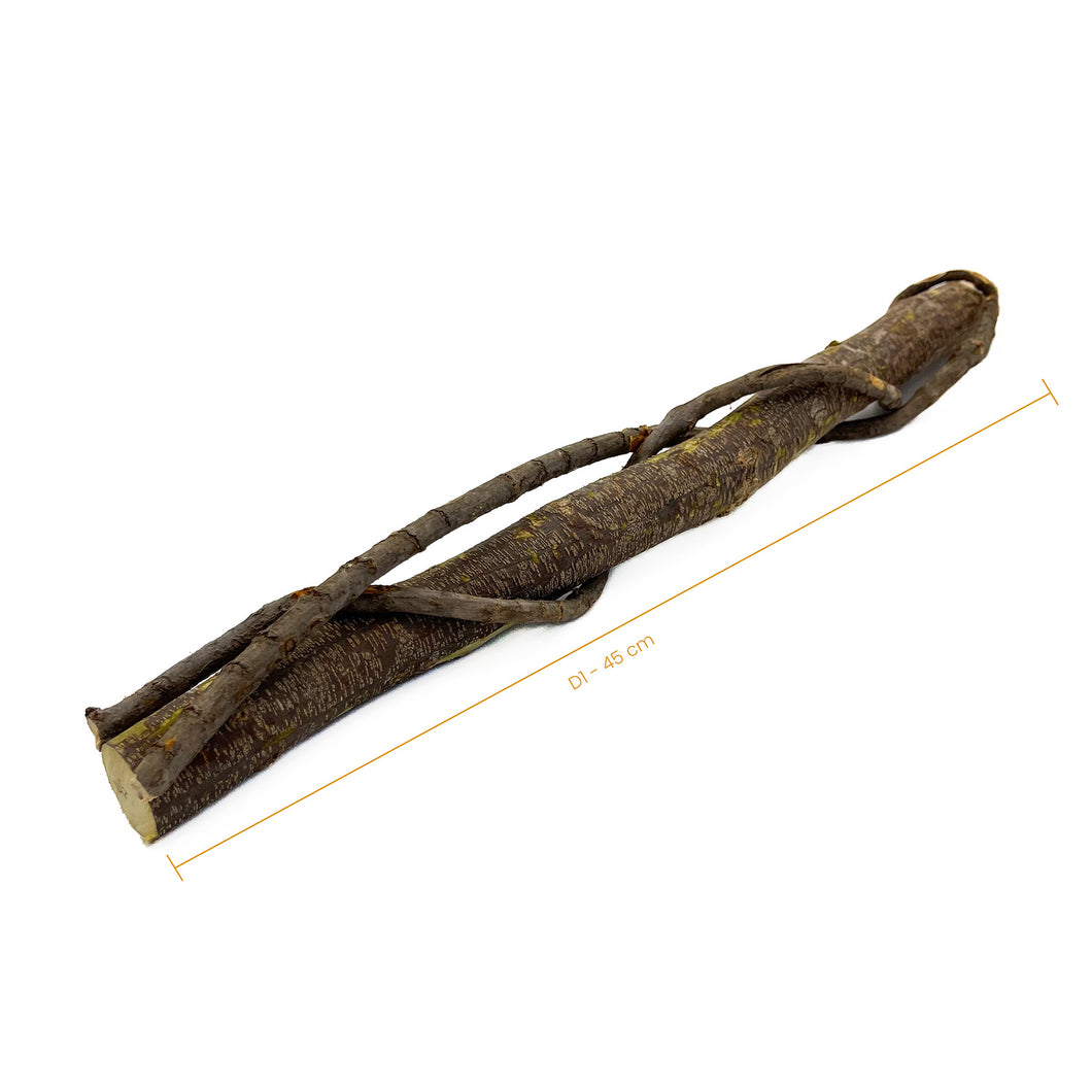 Bastón Madera Makrama 41cm - 52cm