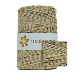 Fibra Natural Henequén Makrama 2mm 850gr