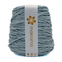 Cargar imagen en el visor de la galería, Hilaza Algodón 4mm Makrama 1kg Gris Ártico
