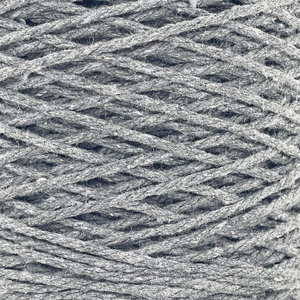 Cuerda Algodón 2mm Makrama 100m Gris Denim