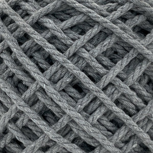 Cuerda Algodón Mini 2mm Makrama 150gr Gris Denim