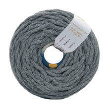 Cargar imagen en el visor de la galería, Hilaza Algodón 3mm Makrama 1kg Gris Denim
