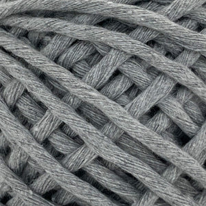 Hilaza Algodón Mini 4mm Makrama 150gr Gris Denim