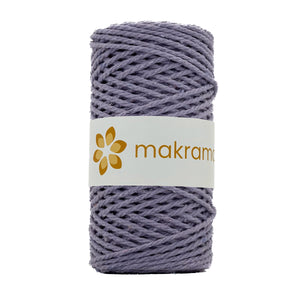 Cuerda Algodón 2mm Makrama 100m Lila