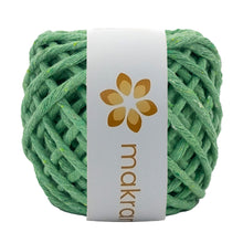 Cargar imagen en el visor de la galería, Hilaza Algodón Mini 4mm Makrama 150gr Verde Manzana
