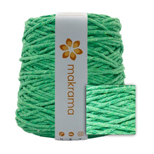 Cargar imagen en el visor de la galería, Hilaza Algodón 4mm Makrama 1kg Verde Manzana
