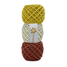 Cargar imagen en el visor de la galería, Kit Hilaza Algodón 3mm Makrama Colores Varios 3pz
