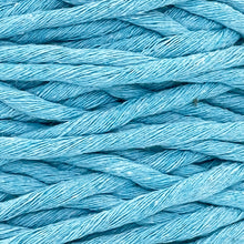 Cargar imagen en el visor de la galería, Hilaza Algodón 4mm Makrama 1kg Azul Celeste
