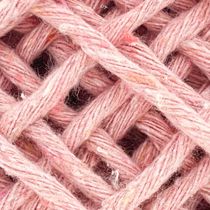 Hilaza Algodón 3mm Makrama 100m Rosa Crema