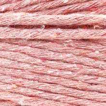 Cargar imagen en el visor de la galería, Hilaza Algodón 3mm Makrama 1kg Rosa Crema
