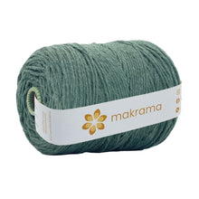 Cargar imagen en el visor de la galería, Hilaza Algodón 3mm Makrama 1kg Verde Oscuro
