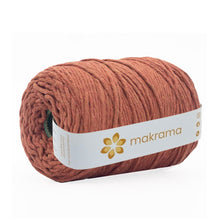 Cargar imagen en el visor de la galería, Hilaza Algodón 3mm Makrama 1kg Ladrillo
