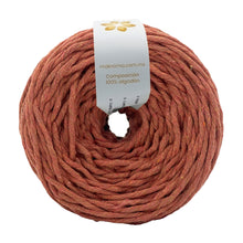 Cargar imagen en el visor de la galería, Hilaza Algodón 3mm Makrama 100m Ladrillo
