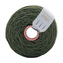 Cargar imagen en el visor de la galería, Cuerda Algodón 2mm Makrama 1kg Verde Oliva
