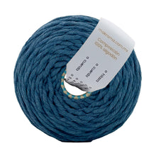 Cargar imagen en el visor de la galería, Hilaza Algodón 3mm Makrama 1kg Azul Pizarra
