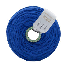 Cargar imagen en el visor de la galería, Hilaza Algodón 3mm Makrama 1kg Azul Rey
