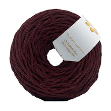 Cargar imagen en el visor de la galería, Cuerda Algodón Mini 2mm Makrama 150gr Rojo Grosella
