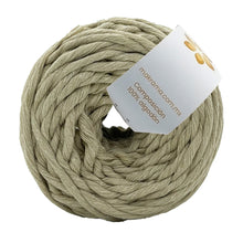 Cargar imagen en el visor de la galería, Hilaza Algodón Mini 3mm Makrama 150gr Cafe Latte
