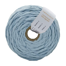 Cargar imagen en el visor de la galería, Hilaza Algodón 4mm Makrama 1kg Azul Pastel

