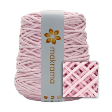 Cargar imagen en el visor de la galería, Hilaza Algodón 4mm Makrama 1kg Rosa Pastel
