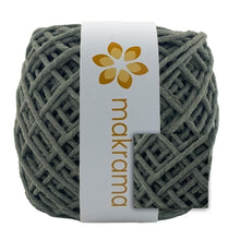 Cargar imagen en el visor de la galería, Hilaza Algodón 3mm Makrama 100m Verde Bosque
