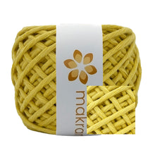 Cargar imagen en el visor de la galería, Hilaza Algodón Mini 3mm Makrama 150gr Amarillo Mantequilla
