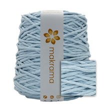 Cargar imagen en el visor de la galería, Hilaza Algodón 4mm Makrama 1kg Azul Pastel
