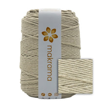 Cargar imagen en el visor de la galería, Hilaza Algodón 3mm Makrama 1kg Café Latte
