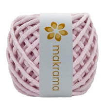 Cargar imagen en el visor de la galería, Hilaza Algodón 4mm Makrama 500gr Rosa Pastel
