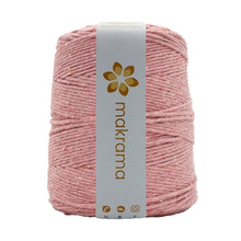 Cargar imagen en el visor de la galería, Hilaza Algodón 3mm Makrama 1kg Rosa Crema
