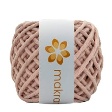 Cargar imagen en el visor de la galería, Hilaza Algodón Mini 3mm Makrama 150gr Rosa Piñon
