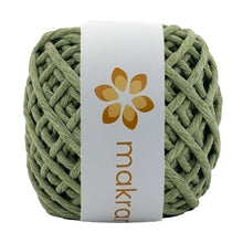 Cargar imagen en el visor de la galería, Hilaza Algodón Mini 3mm Makrama 150gr Verde Laurel

