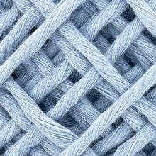 Cargar imagen en el visor de la galería, Hilaza Algodón 3mm Makrama 100m Azul Pastel
