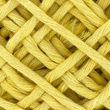 Cargar imagen en el visor de la galería, Hilaza Algodón 3mm Makrama 100m Amarillo Mantequilla
