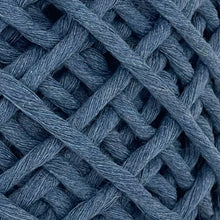 Cargar imagen en el visor de la galería, Hilaza Algodón 3mm Makrama 1kg Azul Pizarra
