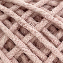 Cargar imagen en el visor de la galería, Hilaza Algodón Mini 3mm Makrama 150gr Rosa Piñon
