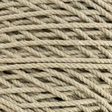 Cargar imagen en el visor de la galería, Cuerda Algodón 2mm Makrama 500gr Café Latte
